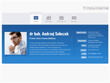 Tablet Screenshot of andrzejsobczak.net